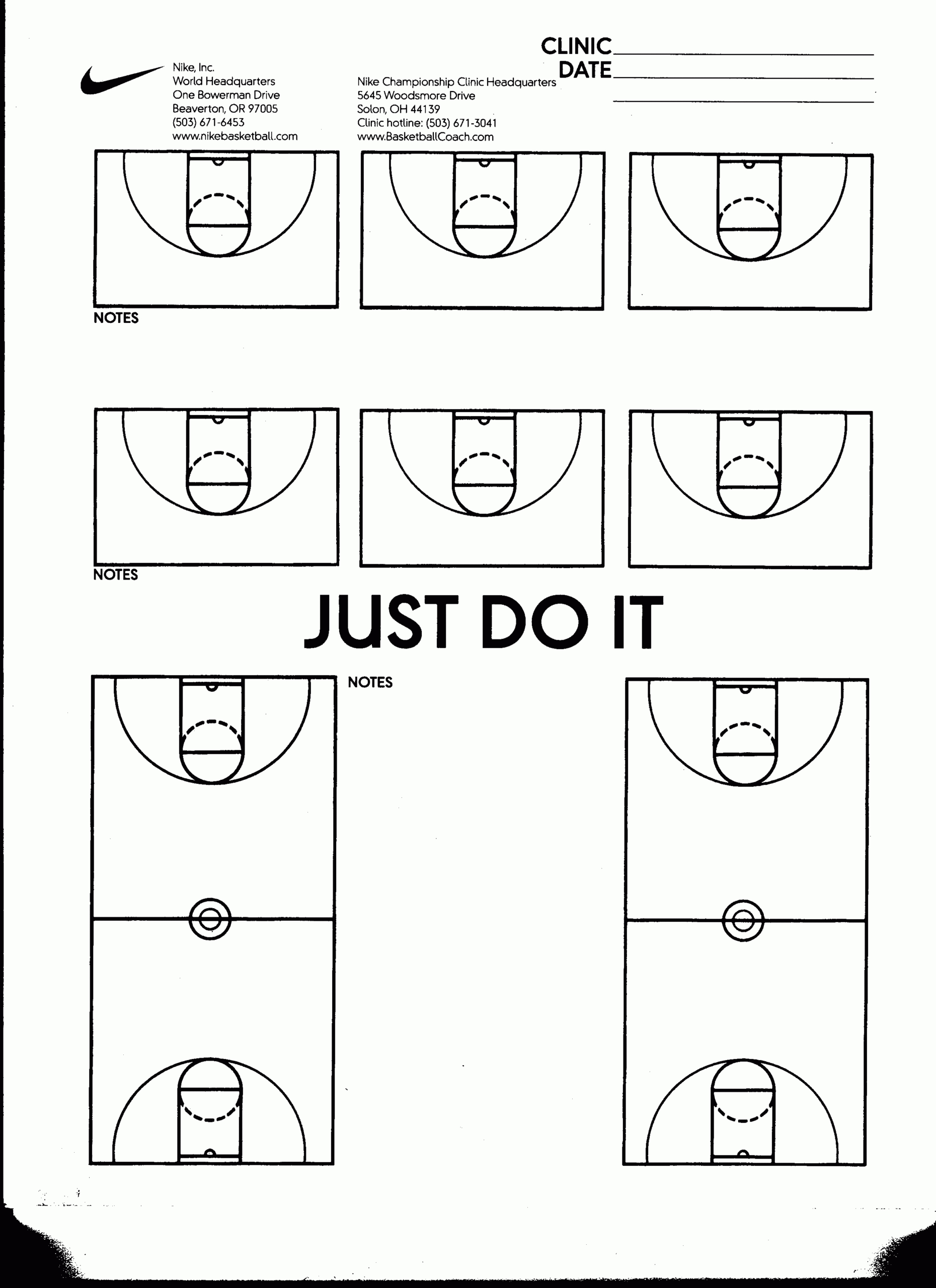 Nike Template | Hoop Infusion For Scouting Report Template Basketball