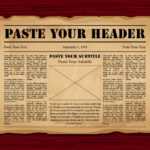 Old Newspaper – Download Free Vectors, Clipart Graphics Within Blank Old Newspaper Template