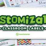 Our Most Popular Customisable Classroom Labels, Signs & Displays For Classroom Banner Template