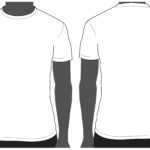 Outline Of A T Shirt Template | Free Download On Clipartmag Inside Printable Blank Tshirt Template