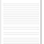 Paper With Lines Printable | Template Business Psd, Excel In Ruled Paper Word Template
