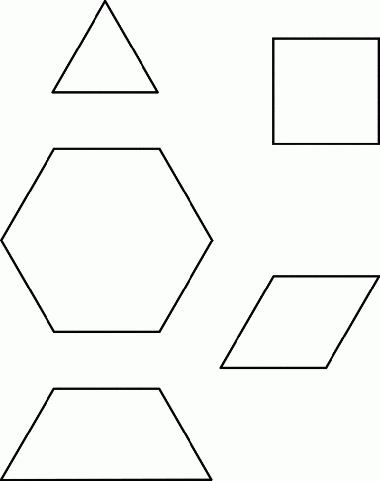 Blank Pattern Block Templates Sample Design Templates