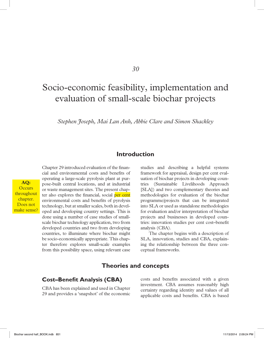 Pdf) Socio Economic Feasibility, Implementation And Regarding Technical Feasibility Report Template