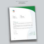 Perfect Letterhead Design In Word Free – Used To Tech Within How To Create A Letterhead Template In Word