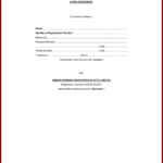 Personal Loan Contract Or Agreement Form Sample : Vientazona Within Blank Loan Agreement Template