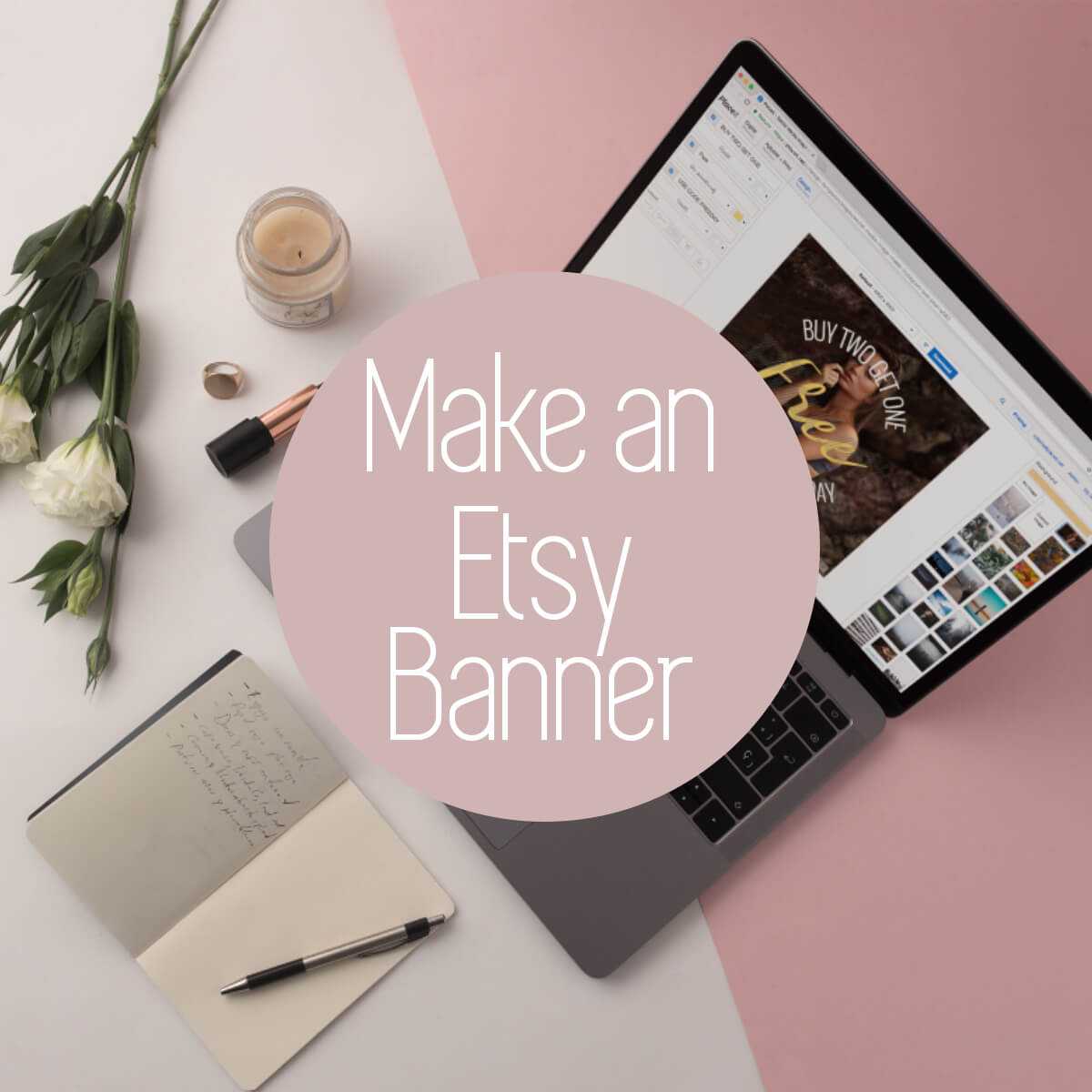 Etsy Banner Template