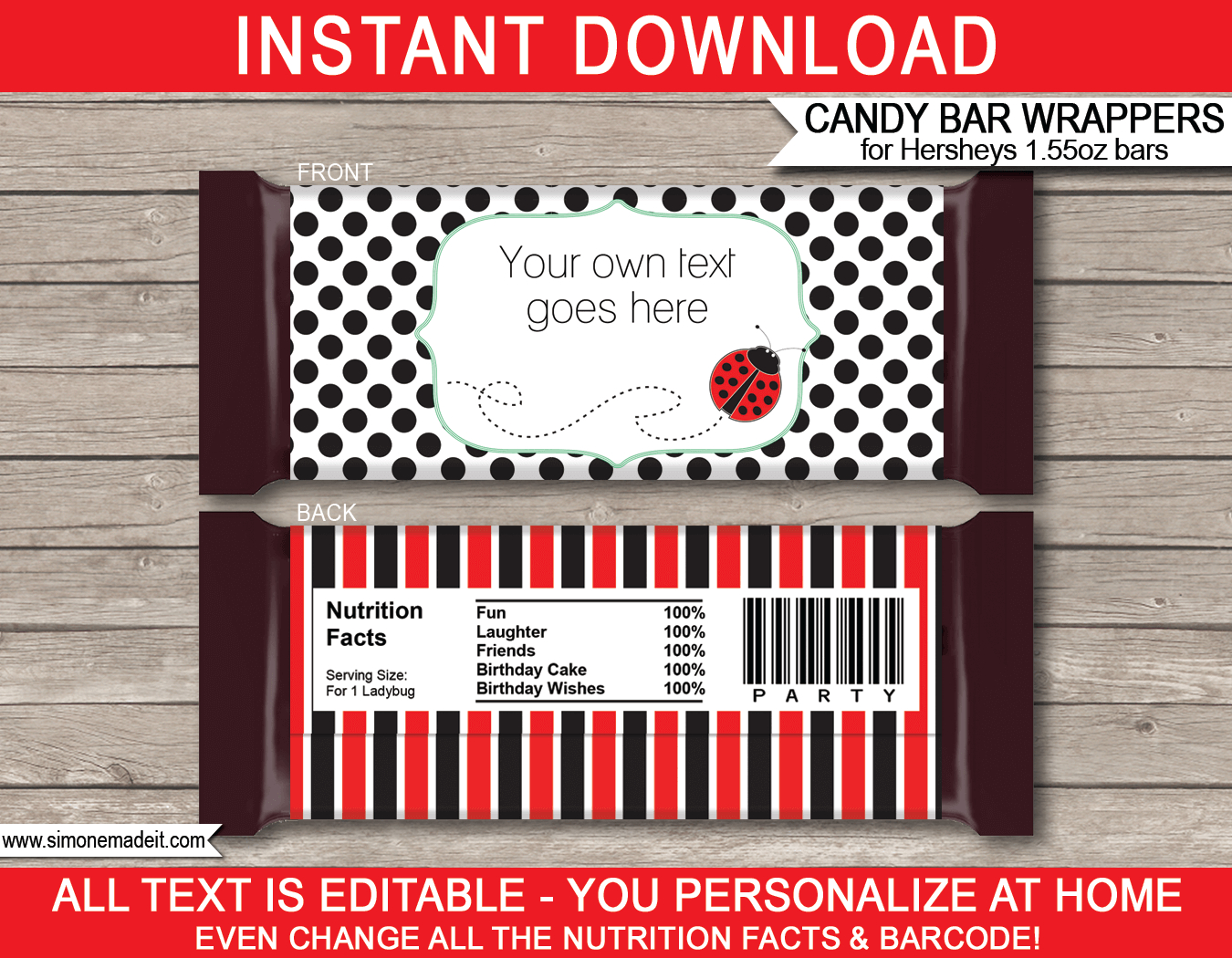 Personalized Hershey Wrappers Template – Tomope.zaribanks.co Pertaining To Candy Bar Wrapper Template For Word