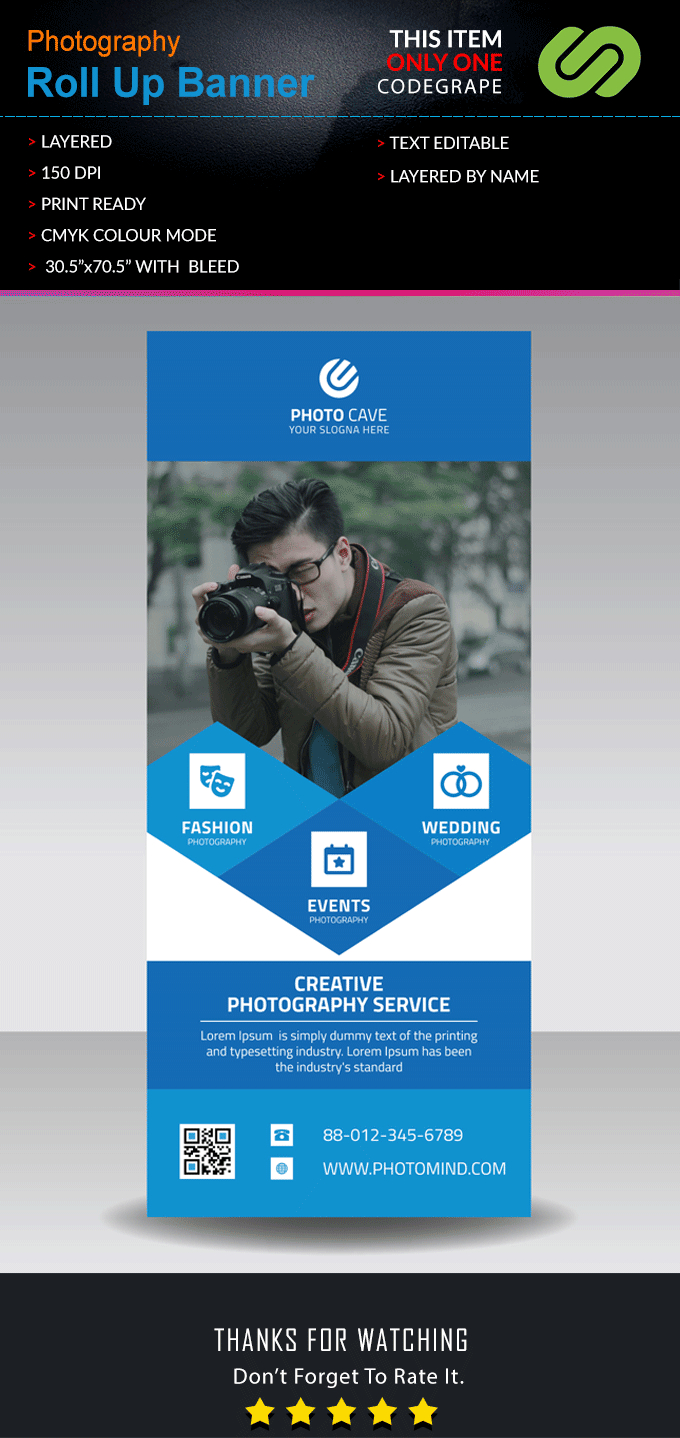 Photography Roll Up Banner Pertaining To Photography Banner Template