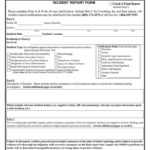 Physical Security Incident Report Template And Free throughout Physical Security Report Template