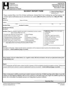 Physical Security Incident Report Template And Free throughout Physical Security Report Template