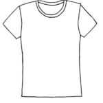 Plain Tshirt Clipart For Printable Blank Tshirt Template