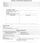 Plan Of Care Template – 2 Free Templates In Pdf, Word, Excel Pertaining To Nursing Care Plan Template Word