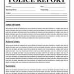Police Report Format Template Inside Fake Police Report Template