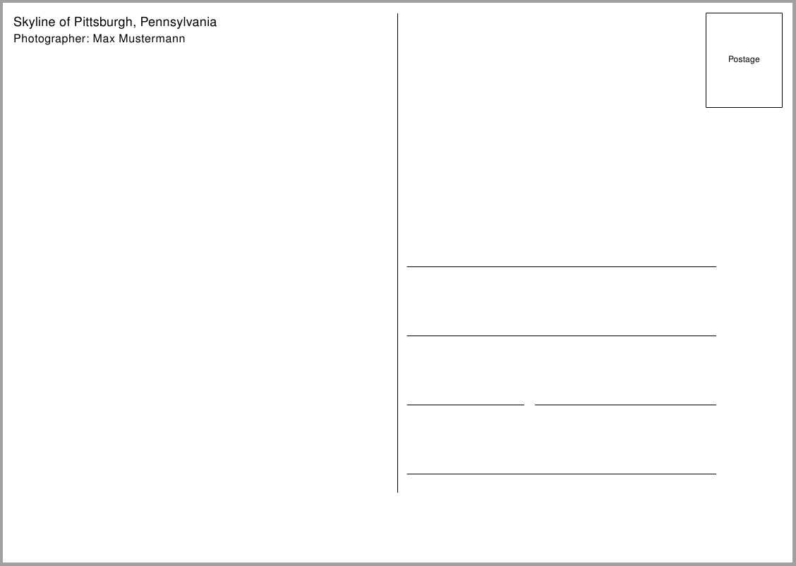 Postcard Template Front And Back – Tomope.zaribanks.co Intended For Microsoft Word 4X6 Postcard Template