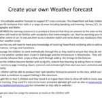 Ppt – Create Your Own Weather Forecast Powerpoint Regarding Kids Weather Report Template
