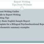 Ppt – Report Writing Overview Powerpoint Presentation, Free Throughout Psychoeducational Report Template