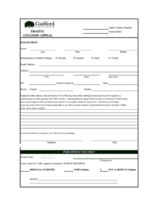 Pretend Police Ticket Template - Fill Online, Printable regarding Blank Parking Ticket Template