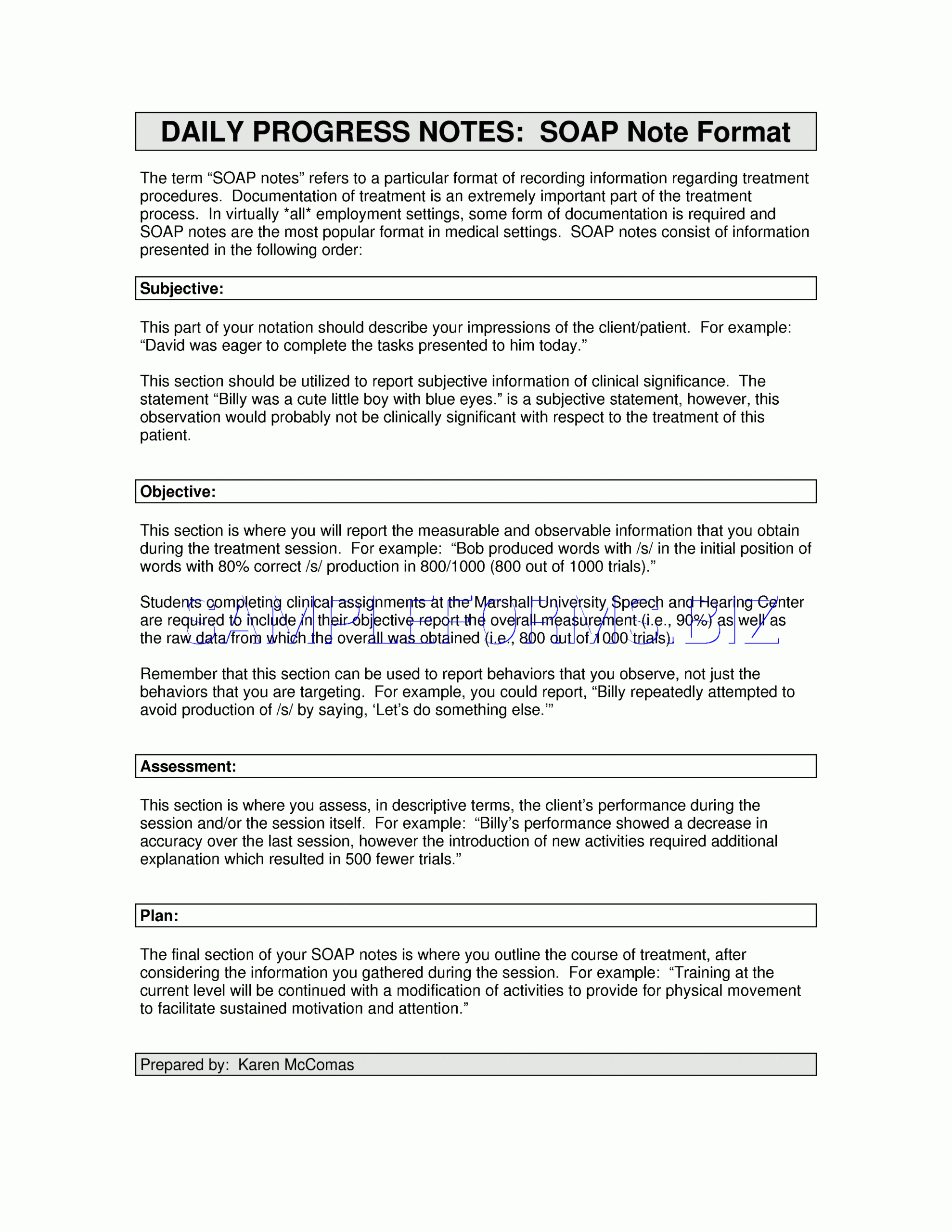 Soap Report Template Sample Design Templates   Preview Pdf Soap Note Format Template 2 Intended For Soap Report Template Scaled 