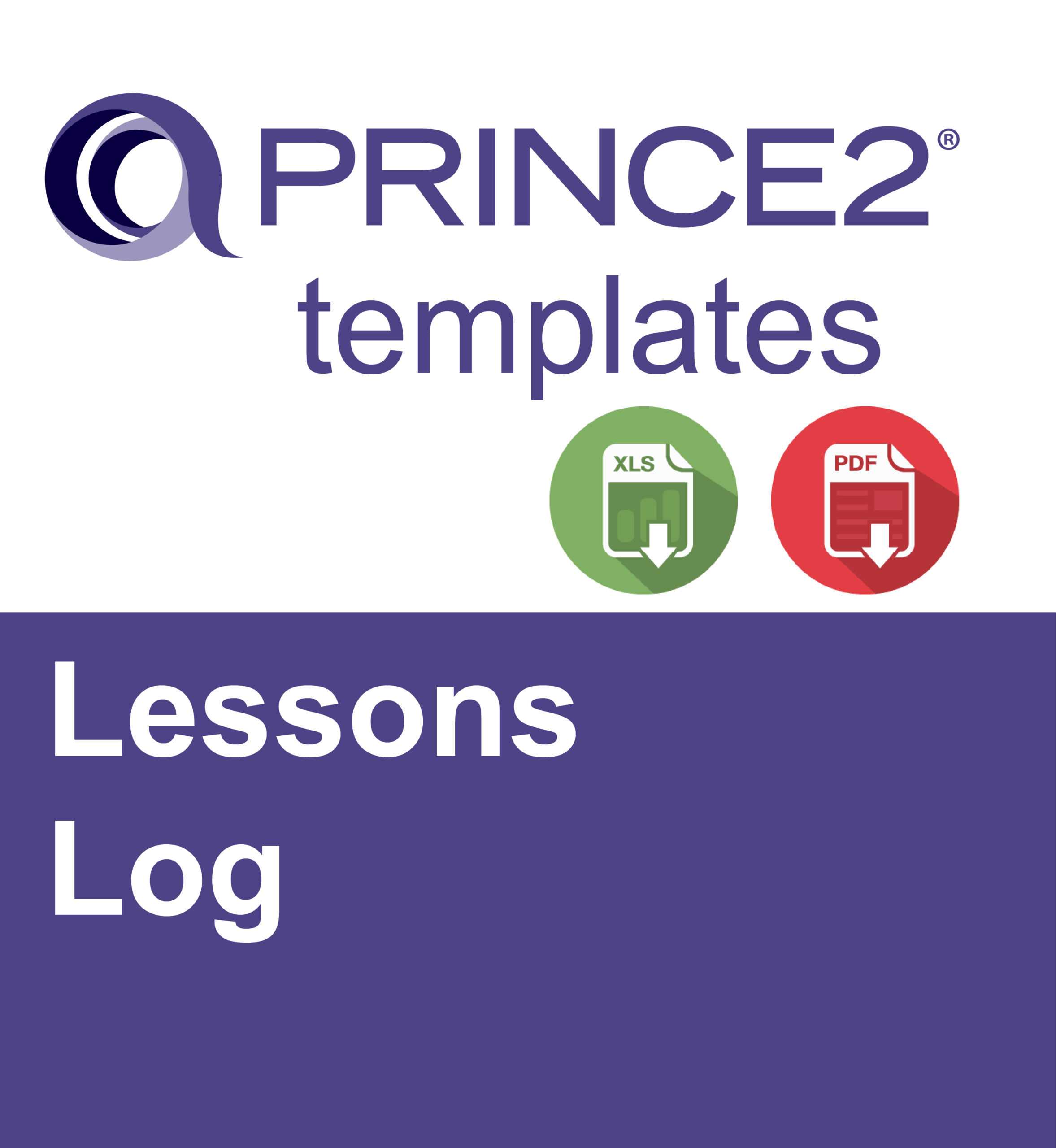 Prince2 Lessons Log For Prince2 Lessons Learned Report Template