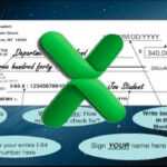 Print Bank Checks In Microsoft Excel (Bank Cheque) With Print Check Template Word
