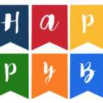 Print Happy Birthday Banner – Tomope.zaribanks.co Throughout Free Printable Happy Birthday Banner Templates
