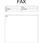 Printable Fax Cover Sheet Template Pertaining To Fax Cover Sheet Template Word 2010