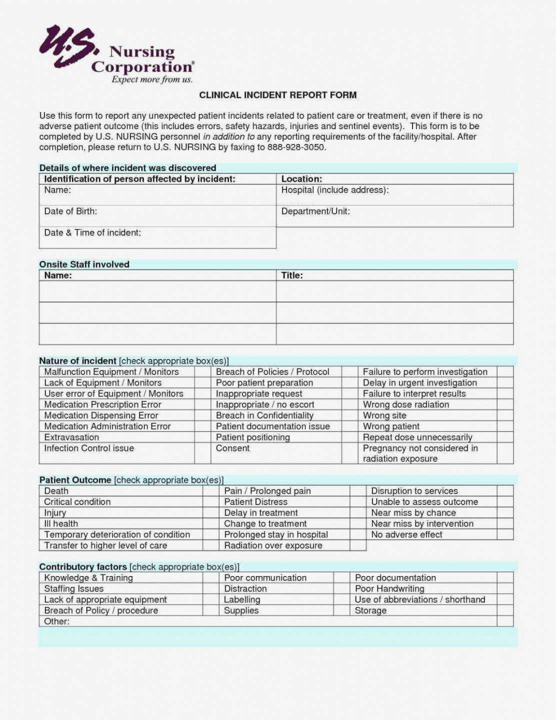 Printable Gallery Price List Template Near Miss Report Throughout Near Miss Incident Report Template