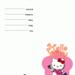 Printable Hello Kitty Birthday Card – Tomope.zaribanks.co With Regard To Hello Kitty Birthday Banner Template Free