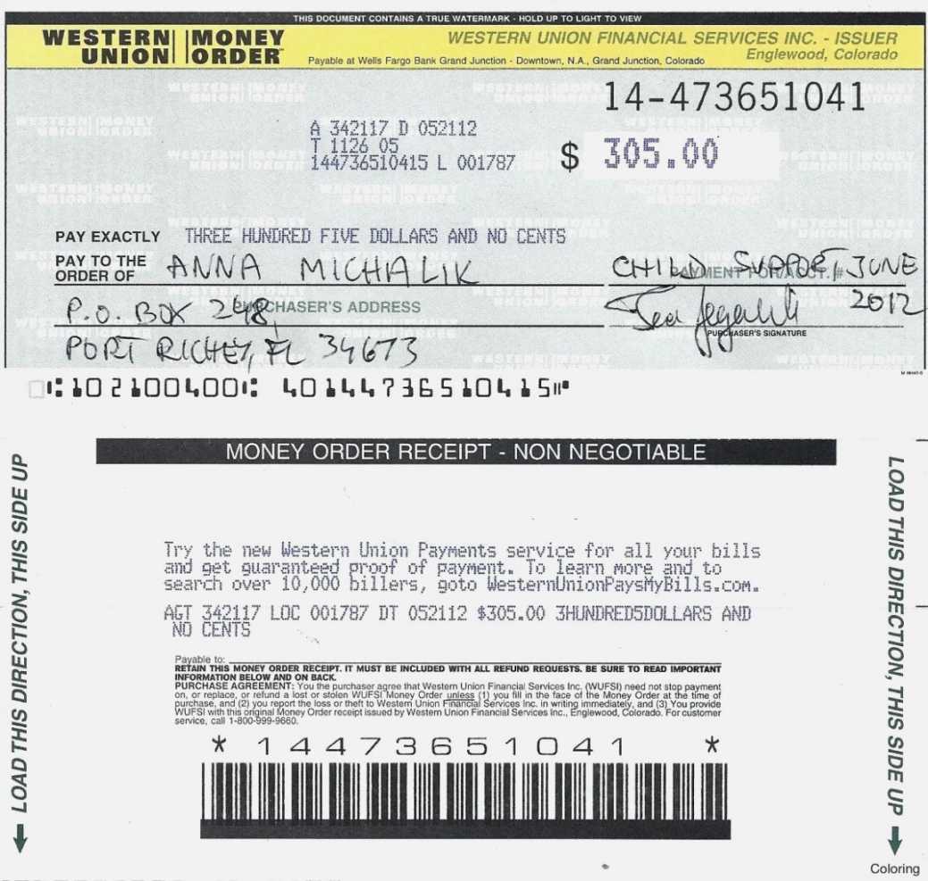 Printable Money Order That Are Witty Chavez Blog with regard to Blank