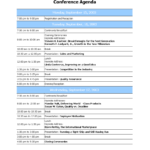 Professional Conference Agenda | Templates At Inside Event Agenda Template Word