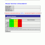 Progress Monthly Status Report (Word) – Flevypro Document Inside Monthly Status Report Template
