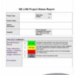 Project Status Report Templates – Papele.alimentacionsegura Pertaining To Weekly Status Report Template Excel