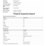 Property Inspection Report Template (Free And Customisable) In Daily Inspection Report Template