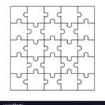 Puzzle Blank Template Within Blank Jigsaw Piece Template