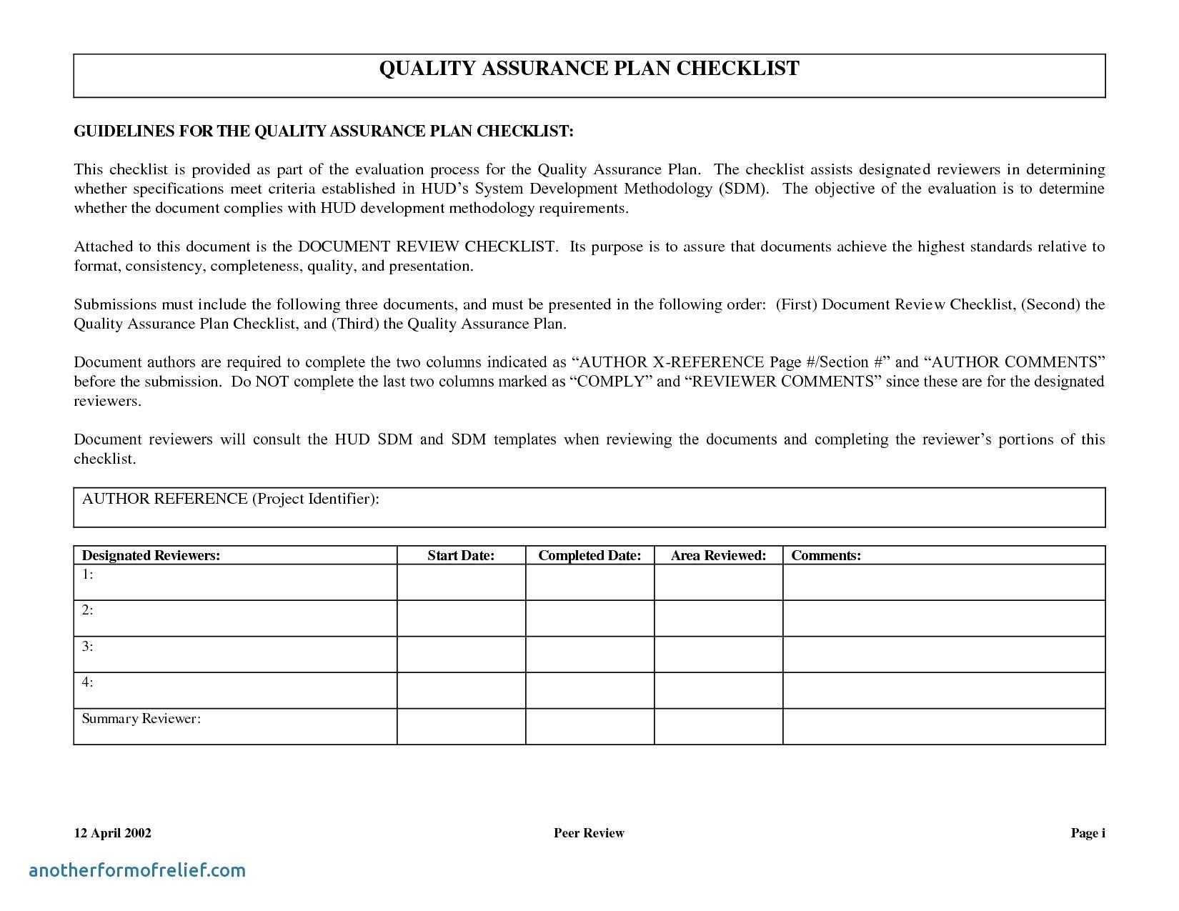 Quality Assurance Report Template Archives – Free Resume Throughout Software Quality Assurance Report Template