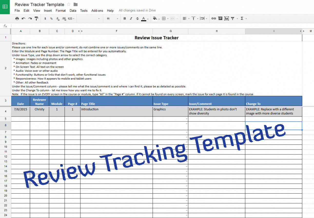 Quality Assurance Tracking Spreadsheet Report Format In Inside Data Quality Assessment Report Template