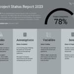 Quarterly Project Status Progress Report Template With It Progress Report Template