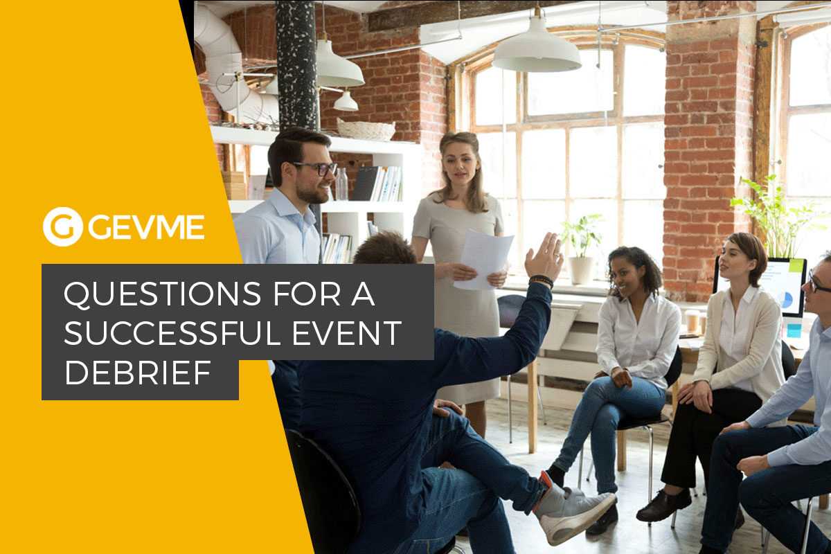 Questions For A Successful Event Debrief – Gevme Blog For Event Debrief Report Template
