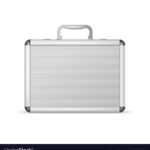 Realistic 3D Detailed Blank Aluminum Suitcase Pertaining To Blank Suitcase Template
