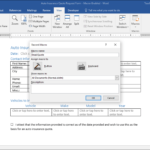 Record A Macro In Word – Instructions And Video Lesson Intended For Word Macro Enabled Template