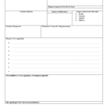 Regret Enquiry Form Format Inside Enquiry Form Template Word