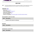 Release Notes Template – 3 Free Templates In Pdf, Word In Software Release Notes Template Word