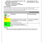 Replacethis] Monthly Status Report Template Format And Within Monthly Status Report Template