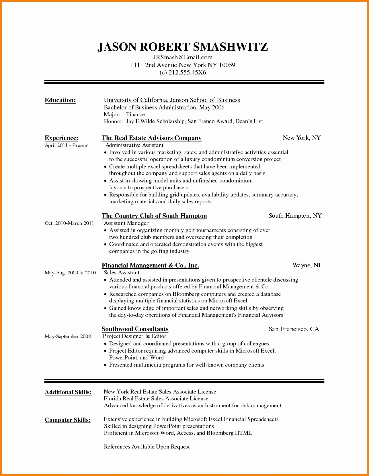 Resume Format Microsoft Word – Kesem.biz Regarding Blank Resume Templates For Microsoft Word