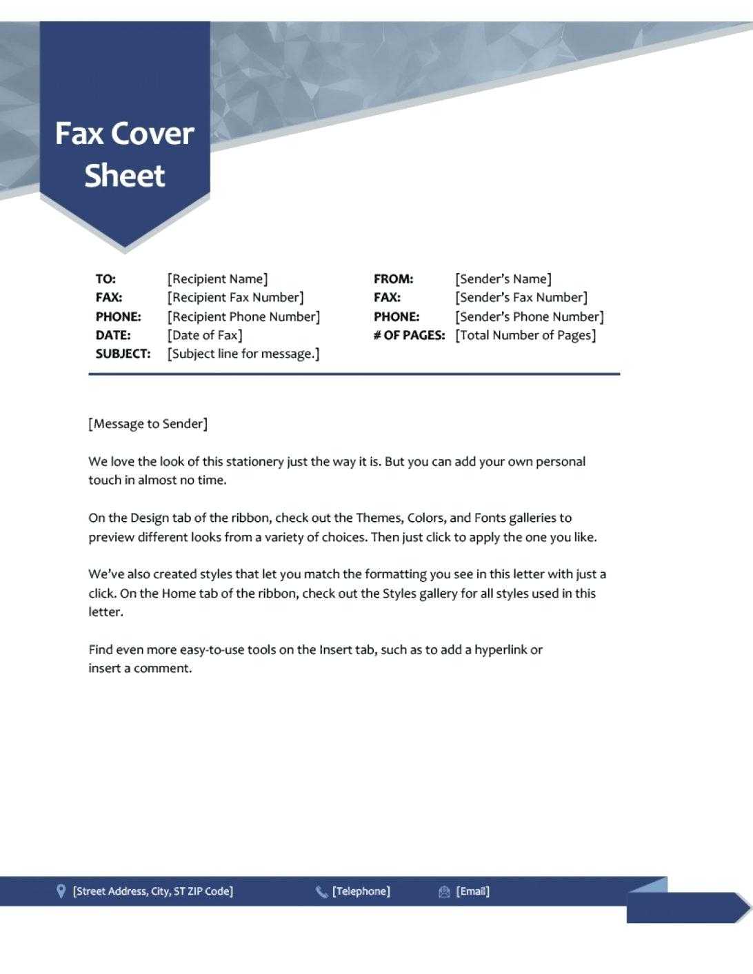Resume Free Cover Letter Samples In Word Extraordinary With Fax Template Word 2010