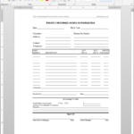 Returned Goods Authorization Template | Pm1070 1 Inside Memo Template Word 2013