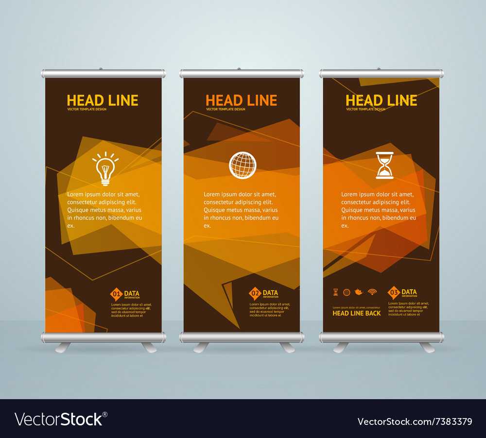 Roll Up Banner Stand Design Template Intended For Retractable Banner Design Templates