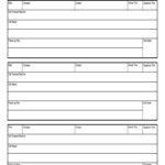 Sales Call Log Excel – Fill Online, Printable, Fillable For Sales Call Report Template