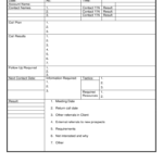 Sales Call Report Template – 3 Free Templates In Pdf, Word With Regard To Sales Call Report Template
