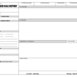 Sales Call Report Templates – Word Excel Fomats For Sales Call Report Template
